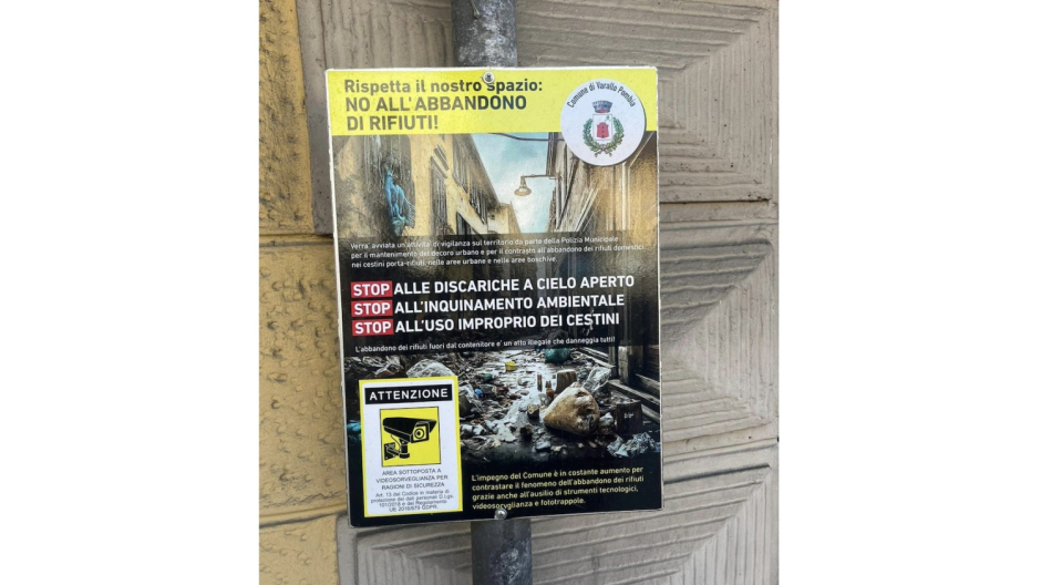 Varallo Pombia, controlli contro abbandoni di rifiuti